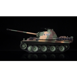 Czołg zdalnie sterowany ASG/IR/dźwięk/dym 1:16 German Panther Type G RTR 2.4Ghz - Heng Long 3879-1U